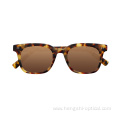 Fashionable Luxury Mens Sun Glasses Custom Logo Female Acetate Sunglasses